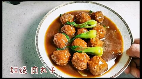 Braised Meatballs 红烧丸子