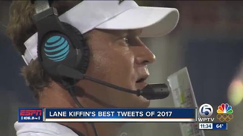 A Look Back at Lane Kiffin's Greatest Twitter Moments of 2017