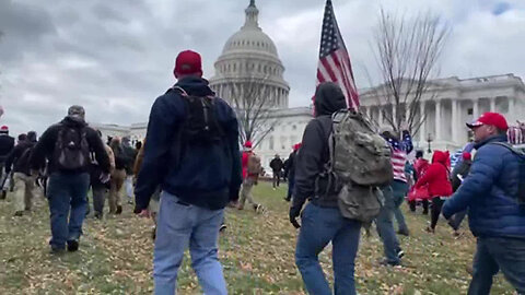 Proud Boys en Route to the Capitol