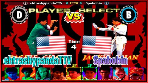 Jackie Chan in Fists of Fire (ehtrashypandaTTV Vs. Spabobin) [U.S.A. Vs. U.S.A.]