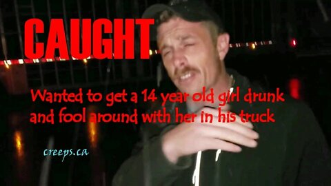 Stan wanted to get a 14 year old girl drunk in his truck so they could have some "fun"