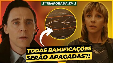 O MULTIVERSO JÁ ERA?! SYLVIE TEM UM PLANO?! LOKI EP. 2 | 2ª TEMPORADA | ANÁLISE + FINAL EXPLICADO!