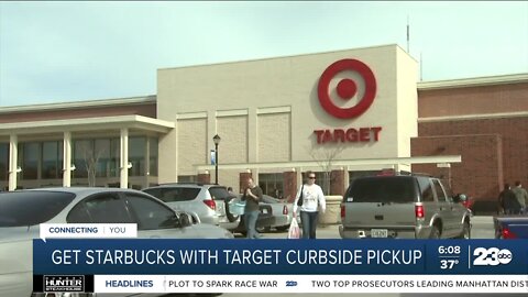 Target to test out adding Starbucks orders to curbside pickups