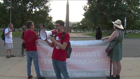 Group gathers to protest Denver PD following LoDo police shooting