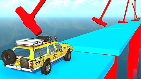 Epic Car Wipeout Challenge #1 - BeamNG.drive - Game Over