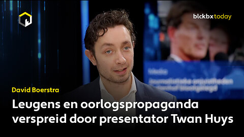 Leugens en oorlogspropaganda verspreid door presentator Twan Huys - David Boerstra