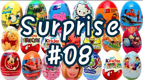 hello !!!! kiddies eggs surprise #08