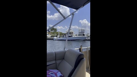 Tarpon point fuel dock Cape Coral Florida #boating #tarpon