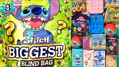 ASMR Stich Blind Bag Opening | Satisfying NO TALKING Unboxing