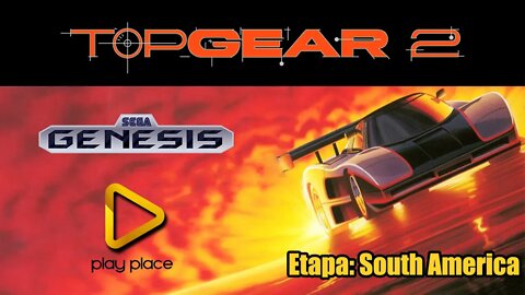 Top Gear 2 - Sega Genesis / South America