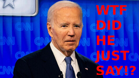 What the hell did Joe Biden just say?