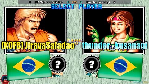 Art of Fighting 2 ([KOFB] JirayaSafadao Vs. thunder_kusanagi) [Brazil Vs. Brazil]