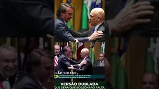 Presidente Bolsonaro A Melhor versão Dublada #short