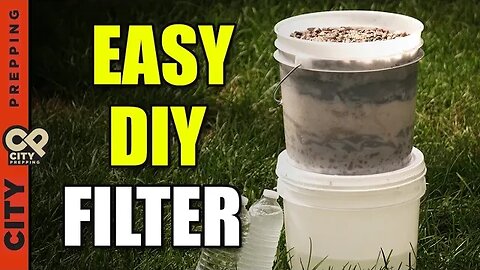 How to Make a Water Filter With Available Items (Enhanced Microbial Removal) - DIY