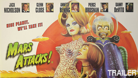 MARS ATTACKS! - OFFICIAL TRAILER - 1996