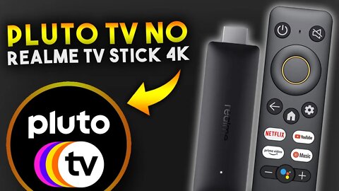 Como BAIXAR E INSTALAR PLUTO TV no REALME Google TV STICK 4K