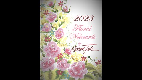 Simon Tate 2023 Floral Notecards