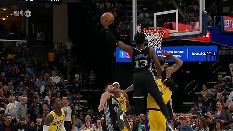 Jaren Jackson Jr On A Major Rack Attack🔥🔥🔥Anthony Davis Gets Posterized