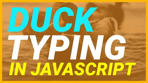 [Design Patterns in Javascript] Duck Typing in Javascript