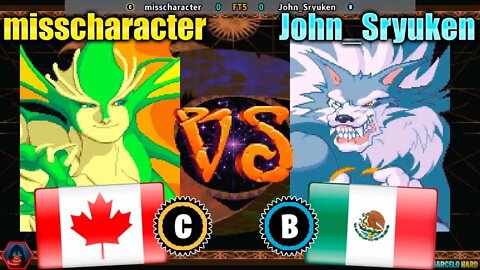 Vampire Savior: The Lord of Vampire (misscharacter Vs. John_Sryuken) [Canada Vs. Mexico]