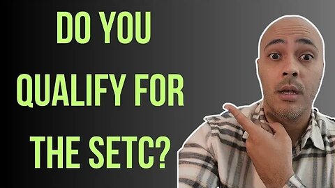 SETC - FFCRA - Self Employment Tax Credit - Do you Qualify?