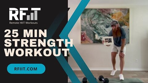 25 MIN FULL BODY WORKOUT - Strength Training with dumbbells - No Repeats