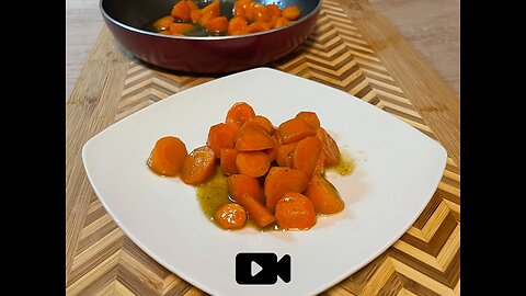 Glazed Carrots Easy Recipe / Καρότα Γλασέ Σε Λίγα Μόνο Λεπτά