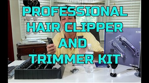 Barber Clipper and Hair Trimmer Kit - 18 Guards