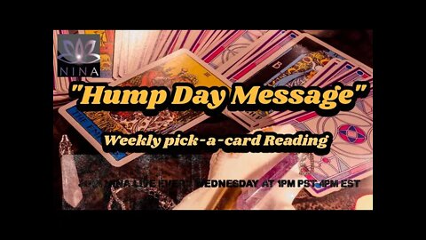 "Hump Day Message" - Weekly General Pick a Card Reading - June 16 2021 *Timeless*