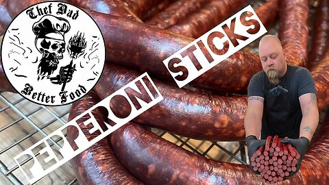 Amazing Alaska Moose Pepperoni Sticks!!! Chef Dad!!! Better Food!!!