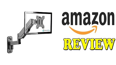 ONKRON Monitor Wall Mount Bracket Review