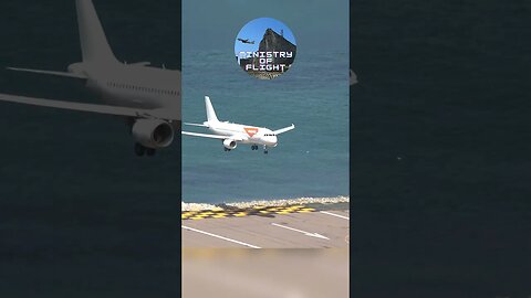 First Time Landing at Gibraltar