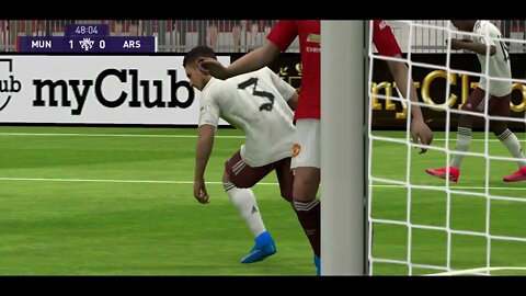 PES 2021: MANCHESTER UNITED vs ARSENAL | Entretenimiento Digital 3.0