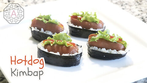 Korean Hotdog Kimbap (핫도그 김밥) | Aeri's Kitchen