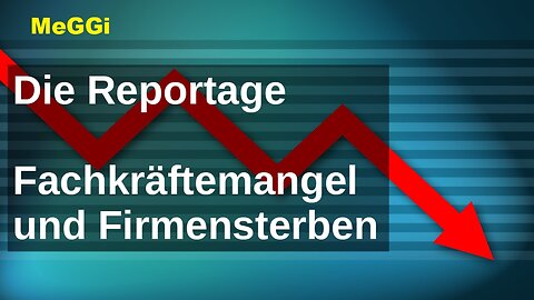 MeGGi - Die Reportage - Fachkraeftemangel und Firmensterben