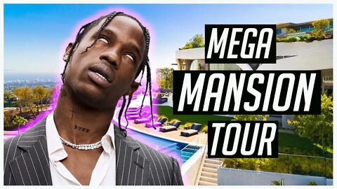 Travis Scott's Hollywood MEGA MANSION | $23.5 Million Mansion!