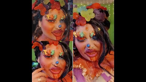 creepy candyland qween makeup