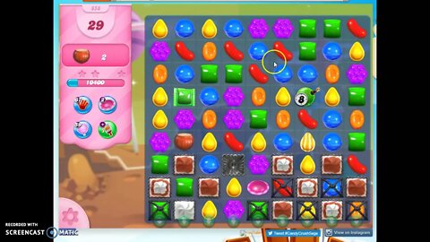 Candy Crush Level 858 Audio Talkthrough, 3 Stars 0 Boosters