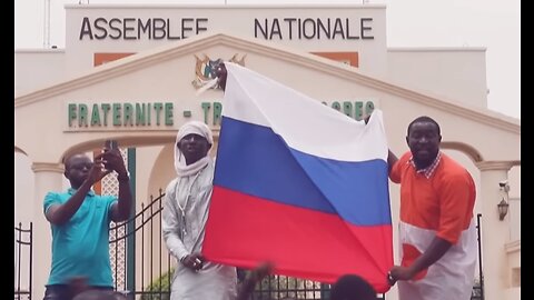 "We Love Russia"- Putin, Wagner gets support from protestors in Niger