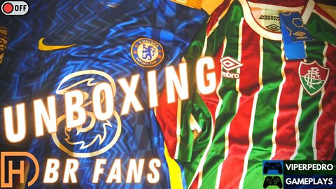 UNBOXING BR FANS - KANTÉ/FRED - Camisas CHELSEA NIKE/FLUMINENSE UMBRO - 2021/22 [EM OFF]