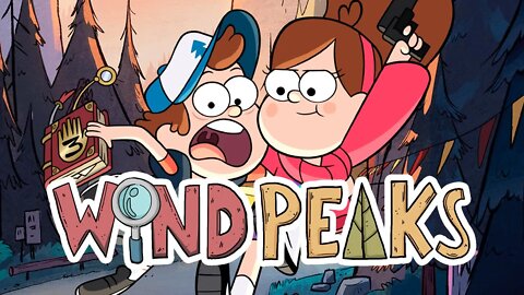 WIND PEAKS - Gameplay do início do jogo inspirado em "Gravity Falls" e "Onde Está Wally"! (PT-BR)