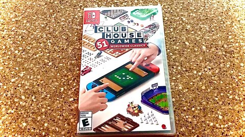 Clubhouse Games: 51 Worldwide Classics - NINTENDO SWITCH - AMBIENT UNBOXING