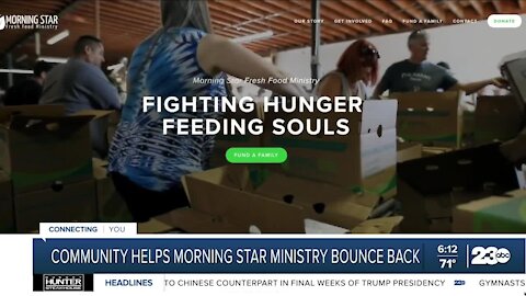 Kern's Kindness: Kern County helps Morning Star Fresh Food Ministry bounce back after fire