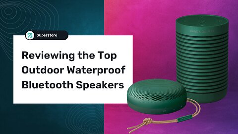 Music on the Go: Reviewing the Top Outdoor Waterproof Bluetooth Speakers