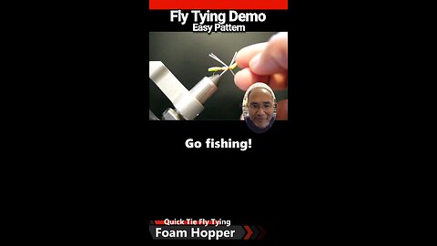 Easy Fly Tying with a Stoney Larue Song #flyfishing #fishing #music Try a Foam Hopper Next Chance!