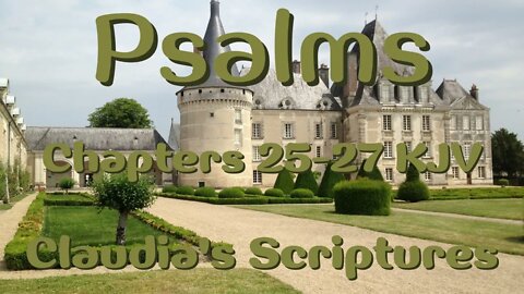 The Bible Series Bible Book Psalms Chapters 25-27 Audio