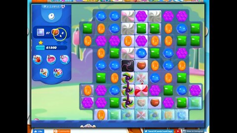 Candy Crush Level 6016 Talkthrough, 25 Moves 0 Boosters