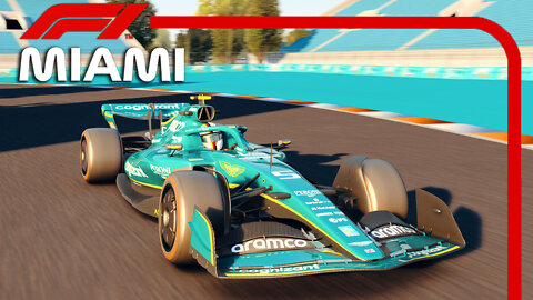 F1 2022 Miami Grand Prix | Sebastian Vettel Onboard Lap - Aston Martin Racing AMR22 | Assetto Corsa