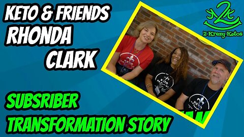 Keto & Friends subscriber stories | Interview with Rhonda Clarke