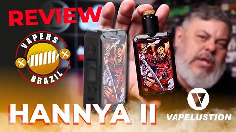 Vapelustion Hannya 2 - Novo Mod !!! Será que Melhorou ? - Review PTBR